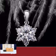 Fashion Personality Snowflake Luxury Women's Pendant
